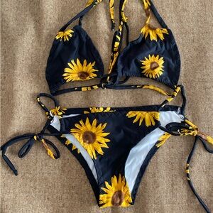 Custom Made Sunflower Bikini